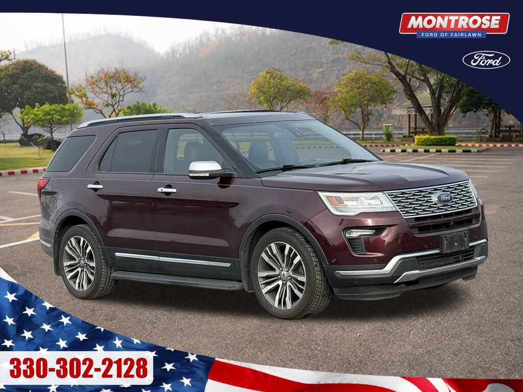 2018 Ford Explorer Platinum AWD