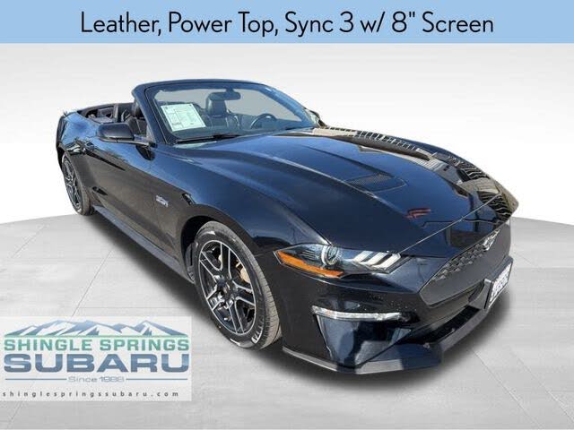 2019 Ford Mustang EcoBoost Premium Convertible RWD