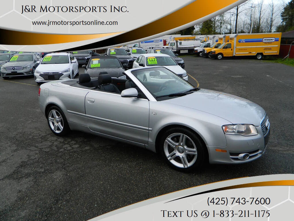 2007 Audi A4 2.0T quattro Cabriolet AWD