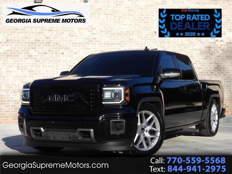 2015 GMC Sierra 1500 SLT Crew Cab 4WD