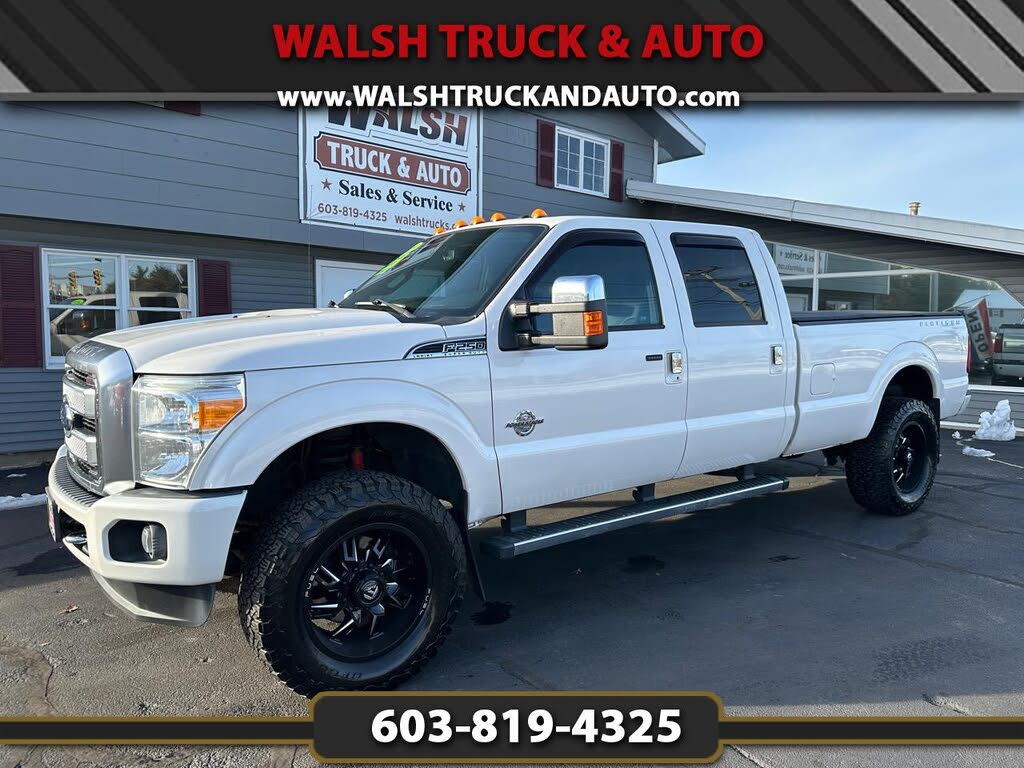 2016 Ford F-250 Super Duty Platinum Crew Cab LB 4WD