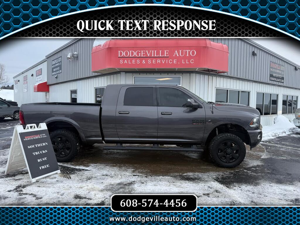 2017 RAM 3500 Laramie Mega Cab 4WD