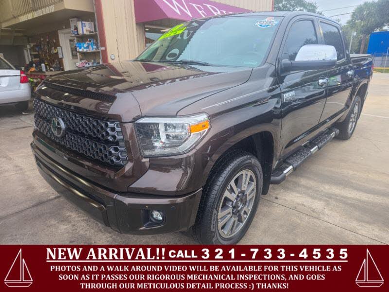 2018 Toyota Tundra Platinum CrewMax 5.7L FFV 4WD