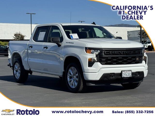 2022 Chevrolet Silverado 1500 Custom Crew Cab RWD