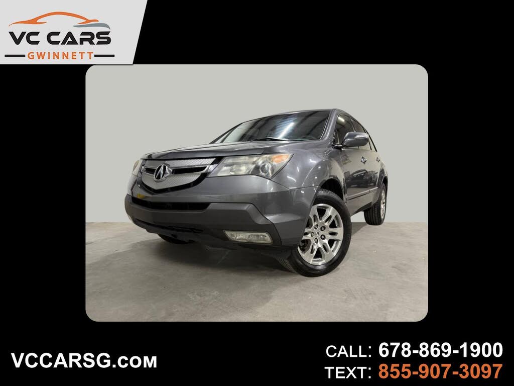 2008 Acura MDX SH-AWD with Power Tailgate and Technology Package