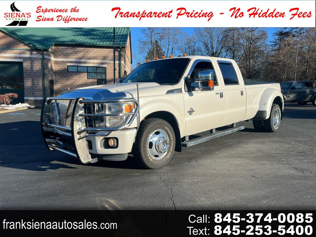 2016 Ford F-350 Super Duty Platinum Crew Cab LB DRW