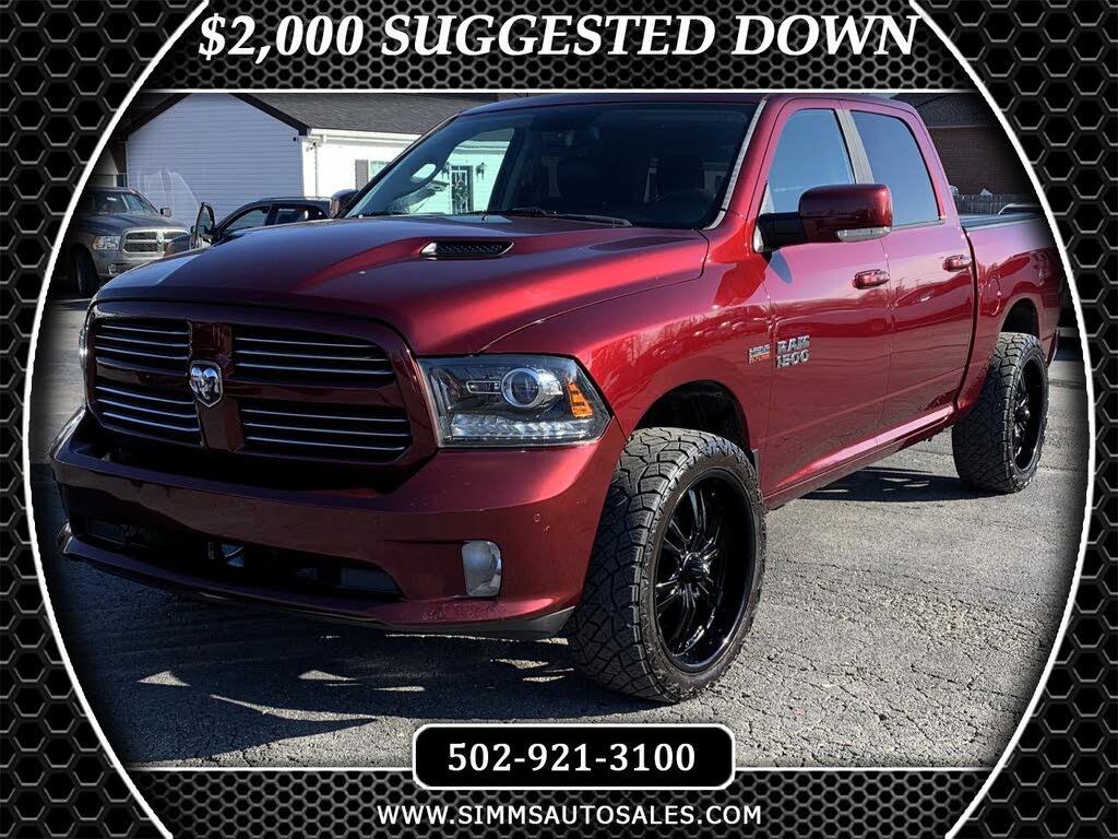 2017 RAM 1500 Sport Crew Cab 4WD