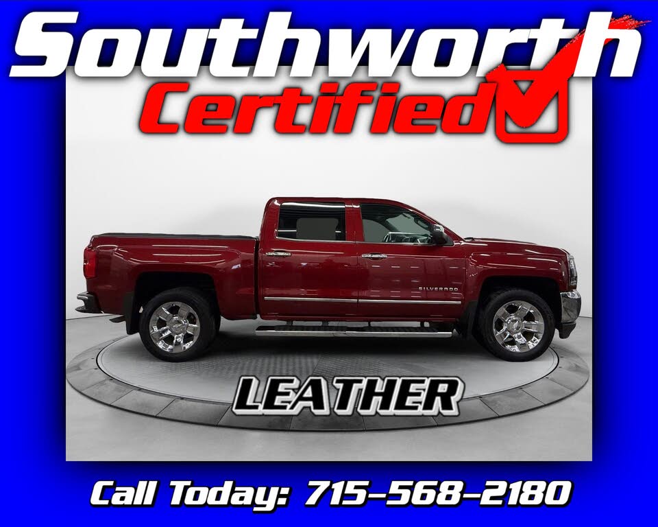 2018 Chevrolet Silverado 1500 LTZ Crew Cab 4WD