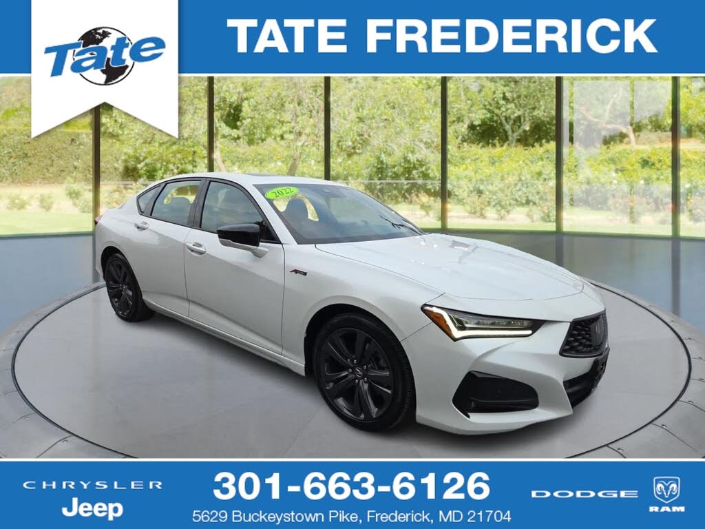 2022 Acura TLX FWD with A-Spec Package