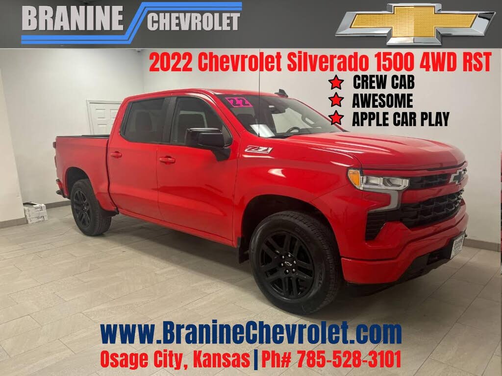 2022 Chevrolet Silverado 1500 RST Crew Cab 4WD
