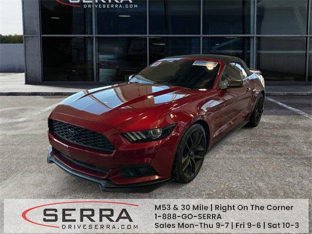 2015 Ford Mustang EcoBoost Premium Convertible RWD