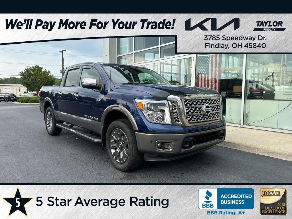 2018 Nissan Titan Platinum Reserve Crew Cab 4WD