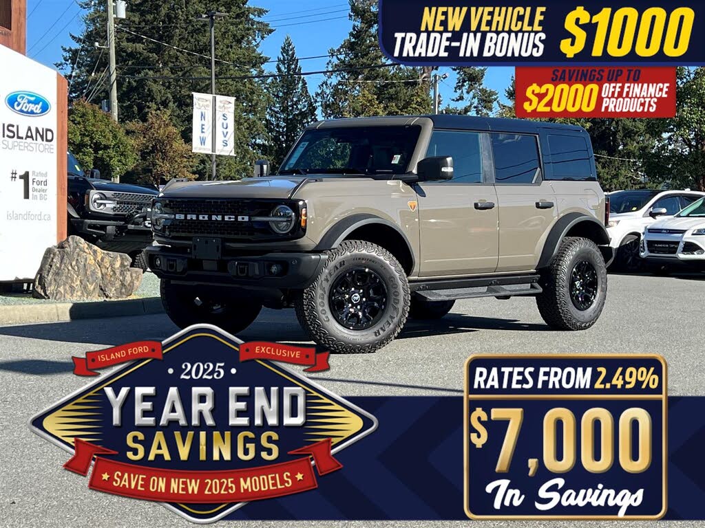 2025 Ford Bronco Badlands 4-Door 4WD