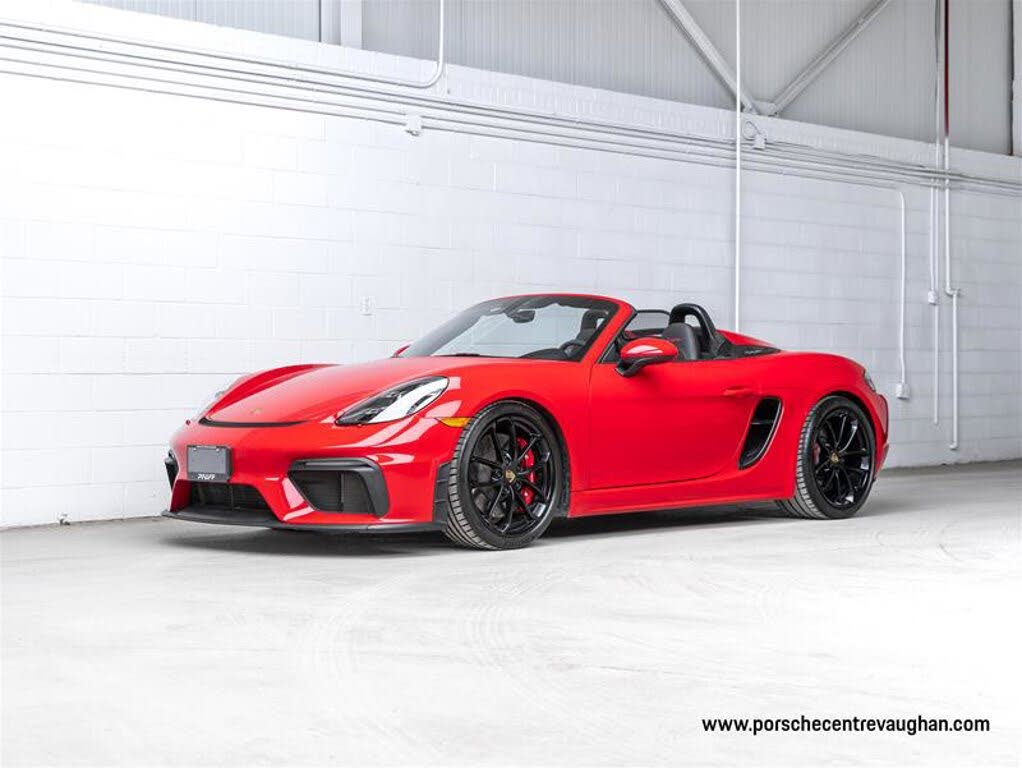 2022 Porsche 718 Boxster Spyder RWD