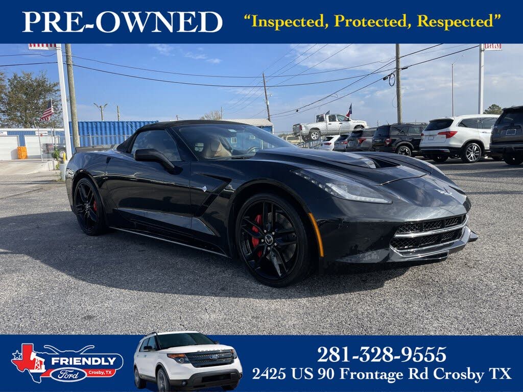 2015 Chevrolet Corvette Stingray Z51 3LT Convertible RWD