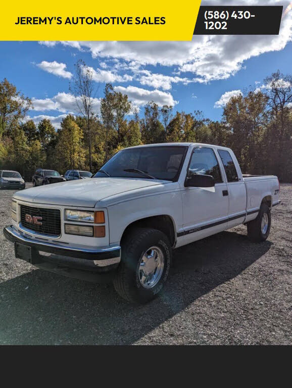 1997 GMC Sierra 1500 K1500 SL 4WD Extended Cab LB