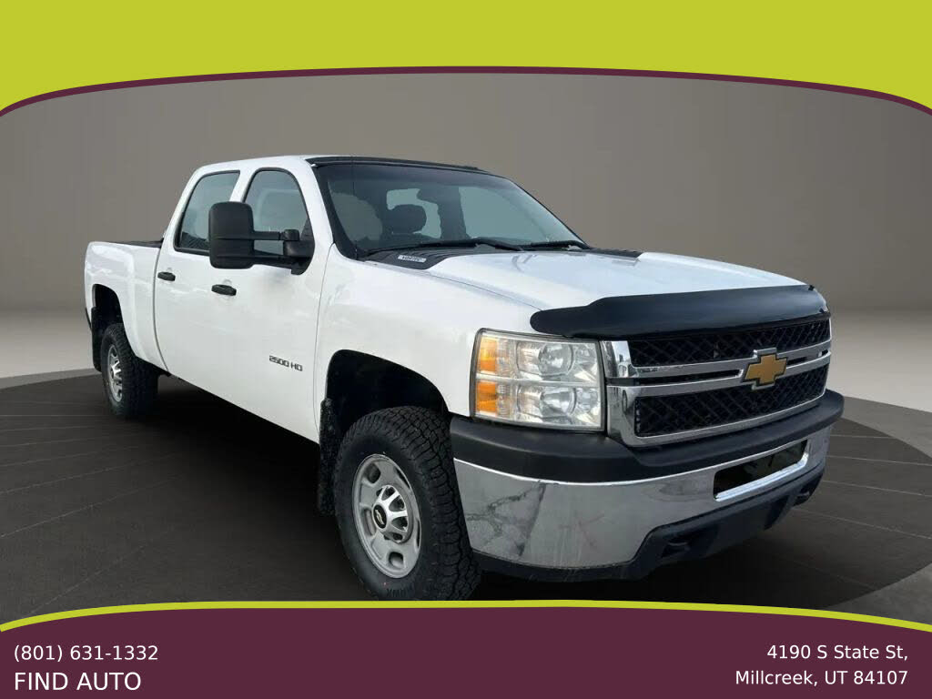 2013 Chevrolet Silverado 2500HD Work Truck Crew Cab 4WD