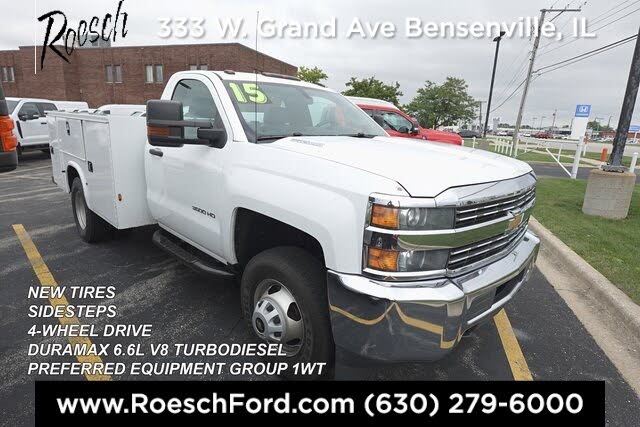 2015 Chevrolet Silverado 3500HD Work Truck Regular Cab LB 4WD