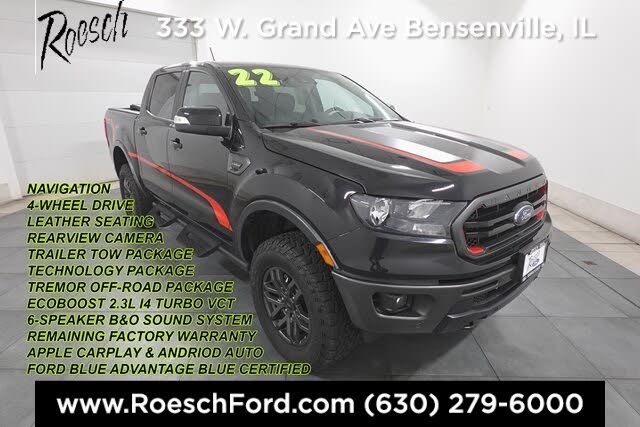 2022 Ford Ranger Lariat SuperCrew 4WD