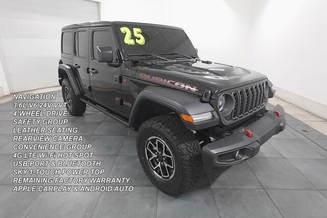 2025 Jeep Wrangler Rubicon 4-Door 4WD