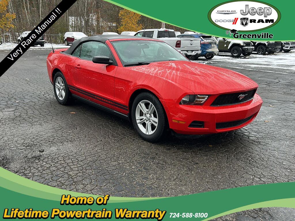 2011 Ford Mustang V6 Convertible RWD