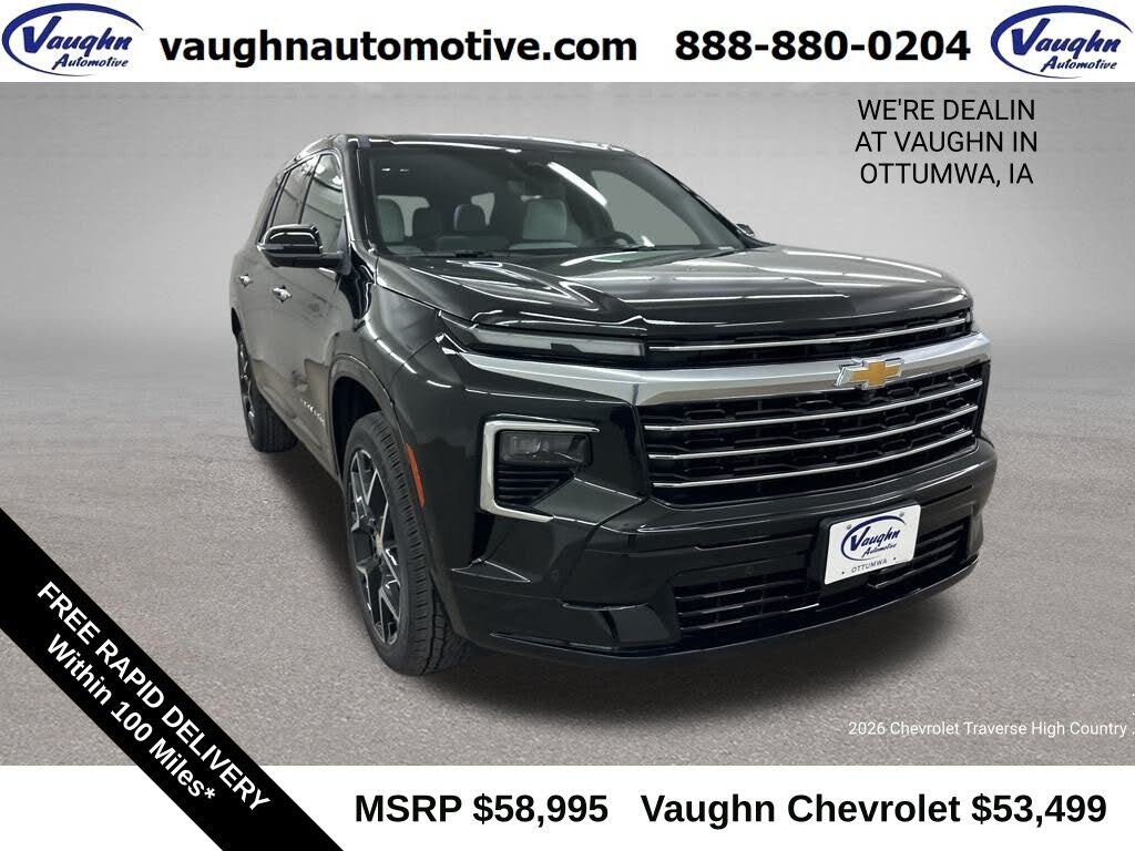 2026 Chevrolet Traverse High Country 4WD