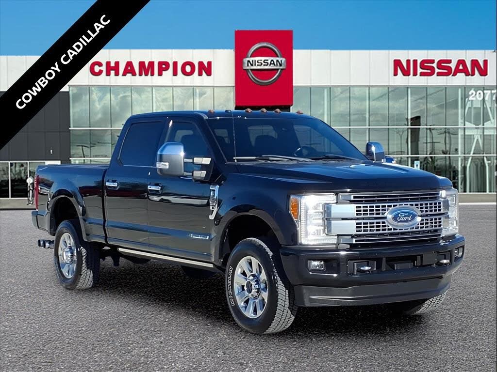2018 Ford F-350 Super Duty Platinum Crew Cab 4WD