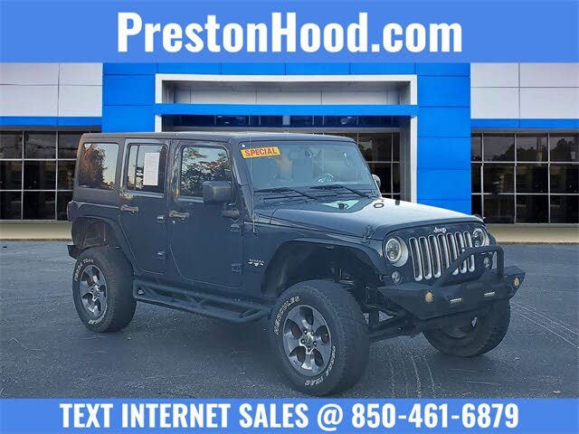 2016 Jeep Wrangler Unlimited Sahara 4WD