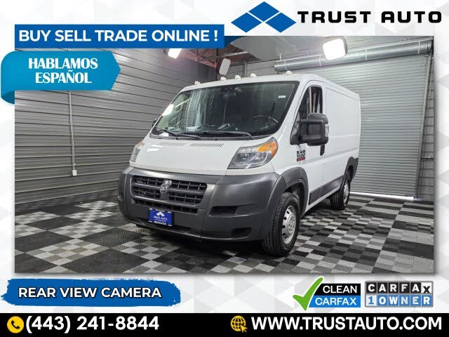 2018 RAM ProMaster 1500 118 Low Roof Cargo Van