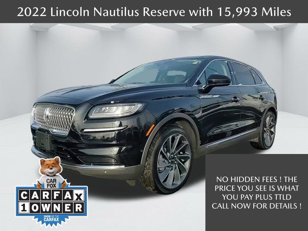 2022 Lincoln Nautilus Reserve AWD
