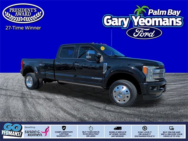 2018 Ford F-450 Super Duty Platinum Crew Cab LB DRW 4WD
