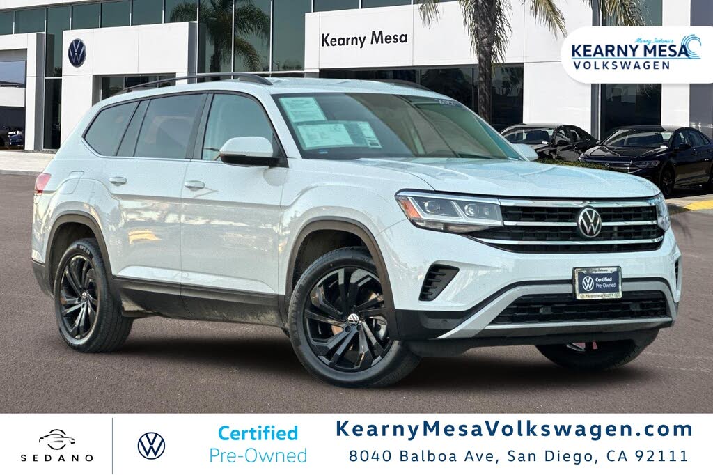 2022 Volkswagen Atlas V6 SE FWD with Technology