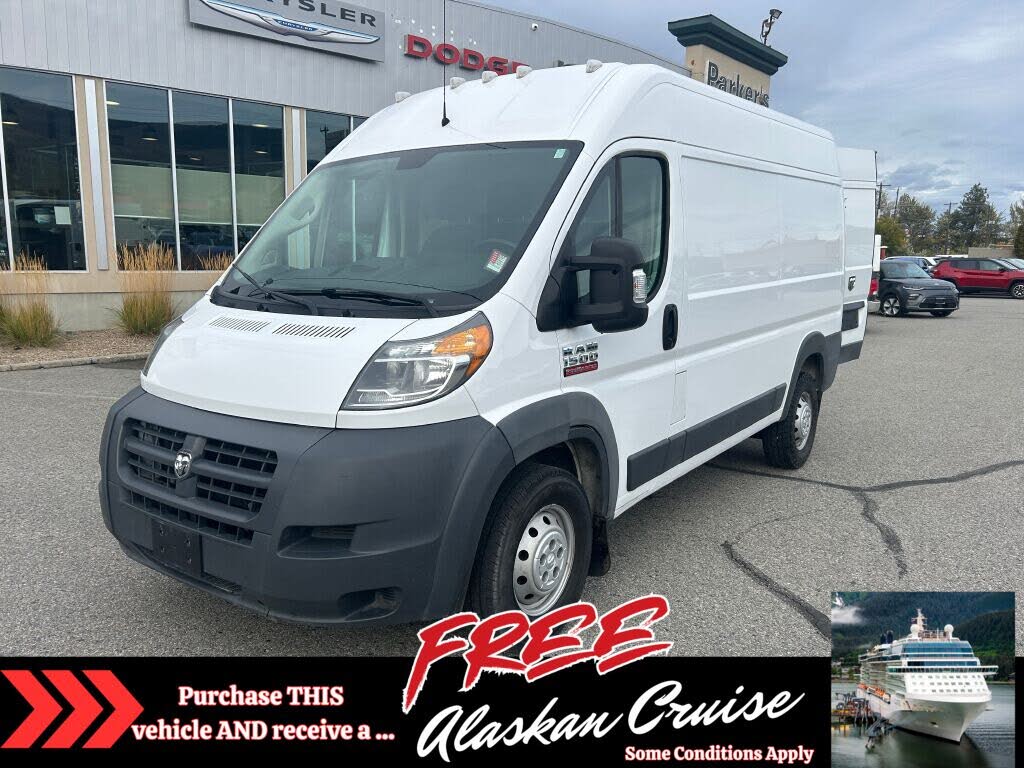 2018 RAM ProMaster 1500 136 High Roof Cargo Van