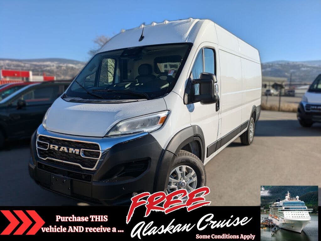 2025 RAM ProMaster 3500 SLT+ 159 High Roof Extended Cargo Van FWD