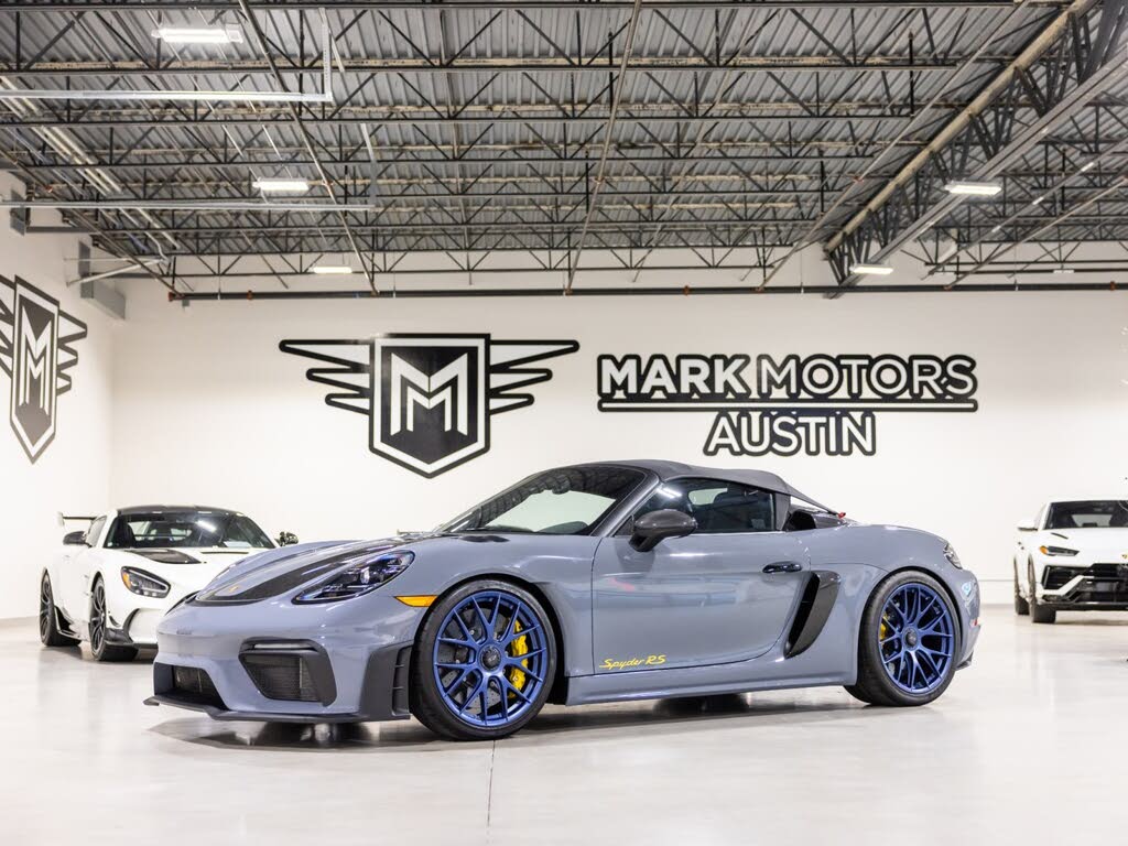 2024 Porsche 718 Boxster Spyder RS RWD