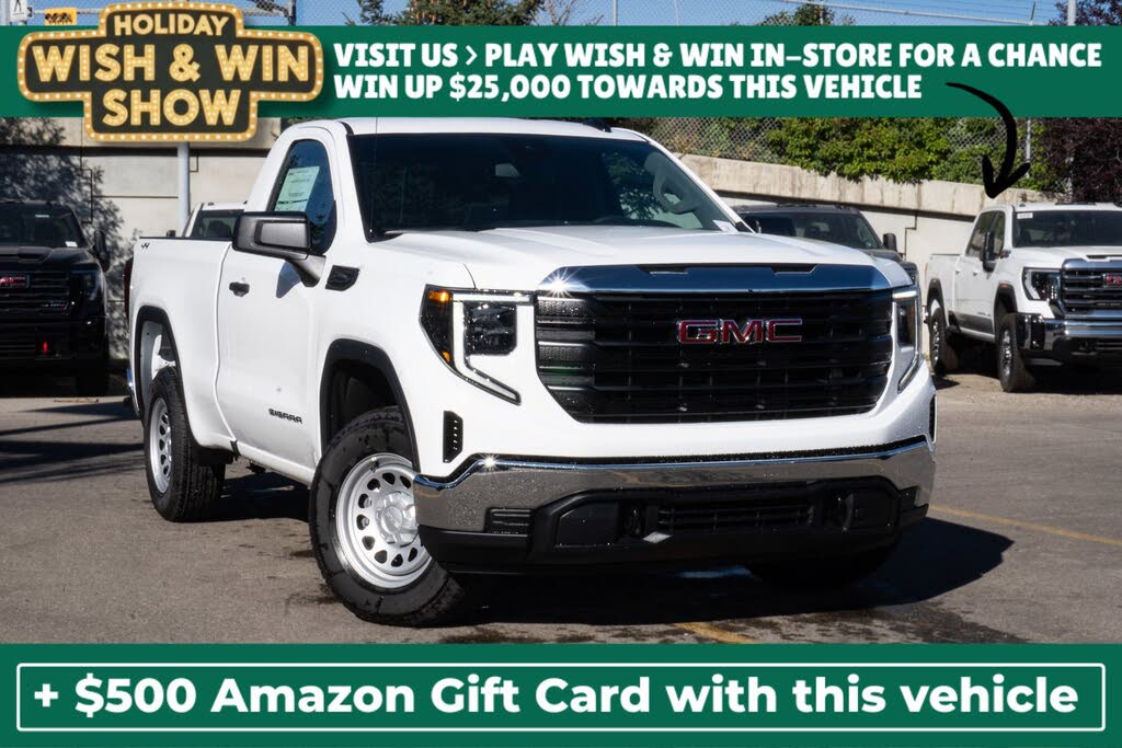 2026 GMC Sierra 1500 Pro Regular Cab 4WD