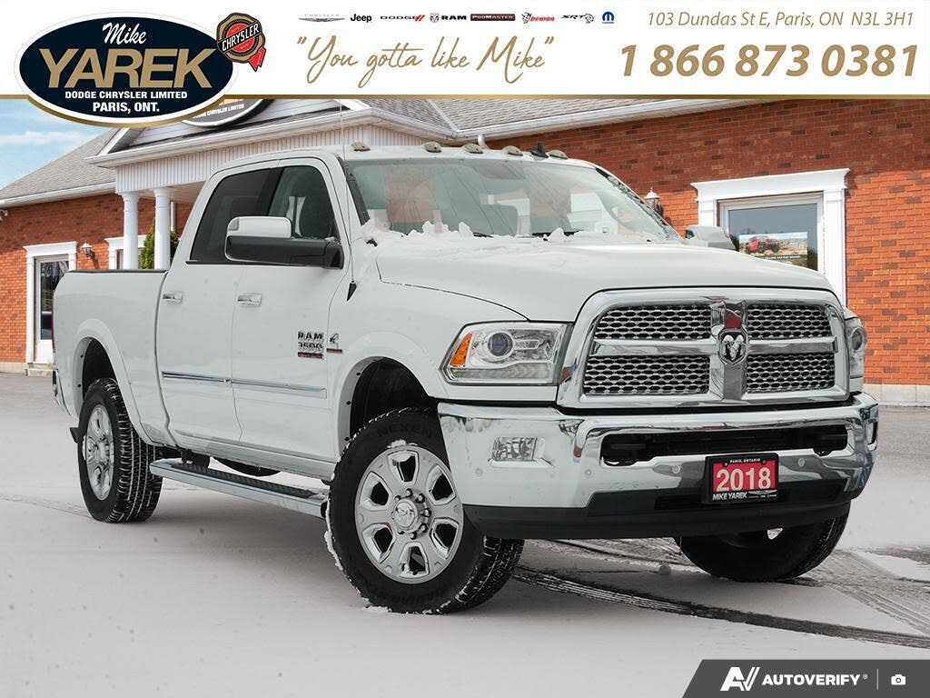 2018 RAM 3500 Laramie Crew Cab 4WD