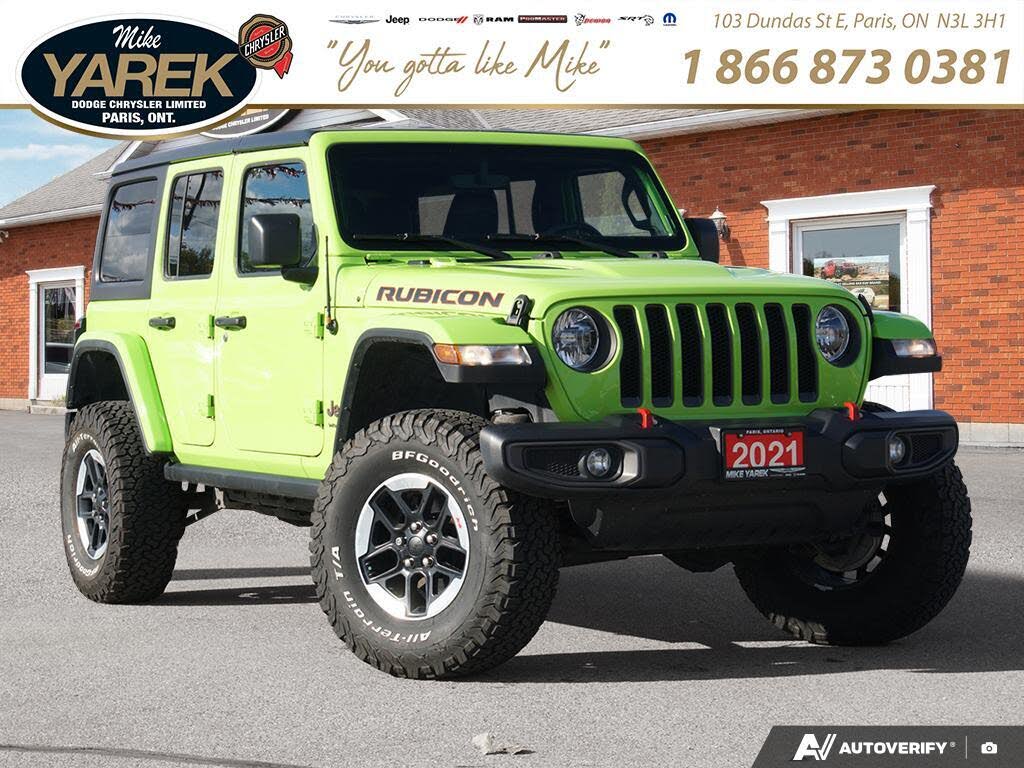 2021 Jeep Wrangler Unlimited Rubicon 4WD