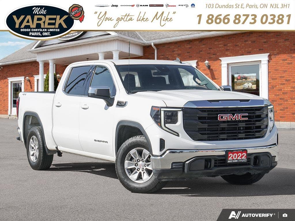2022 GMC Sierra 1500 SLE Crew Cab 4WD