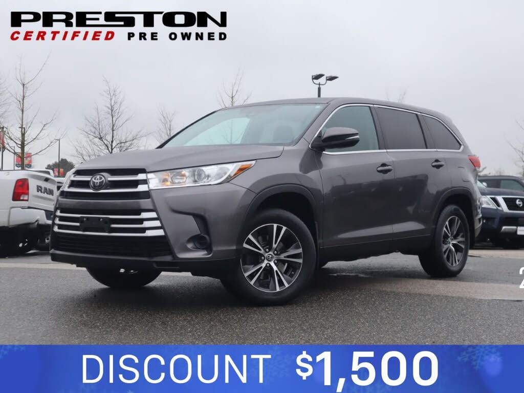 2019 Toyota Highlander LE AWD