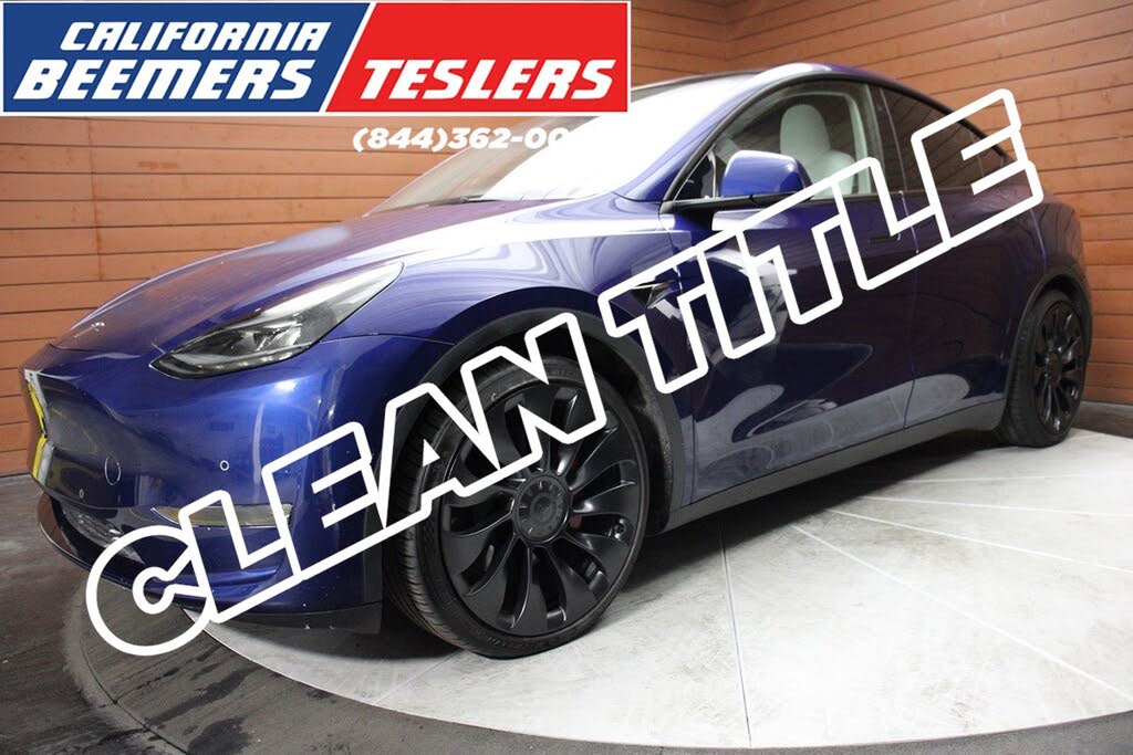 2022 Tesla Model Y Performance AWD