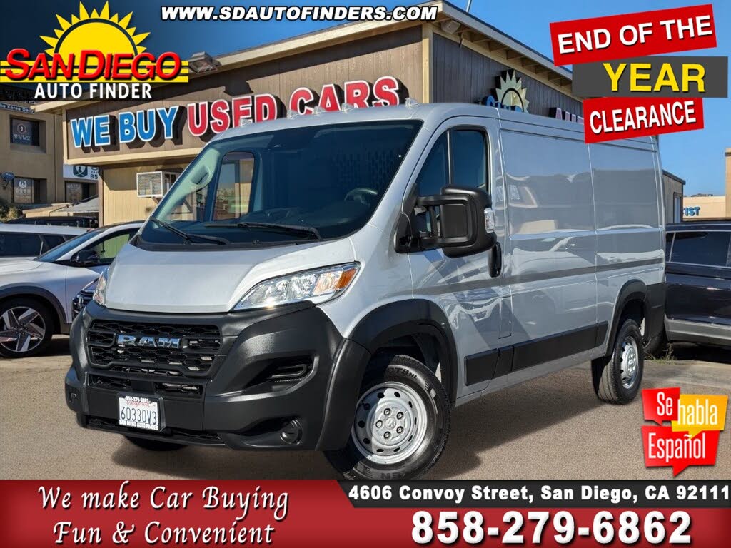 2023 RAM ProMaster 1500 136 Low Roof Cargo Van FWD