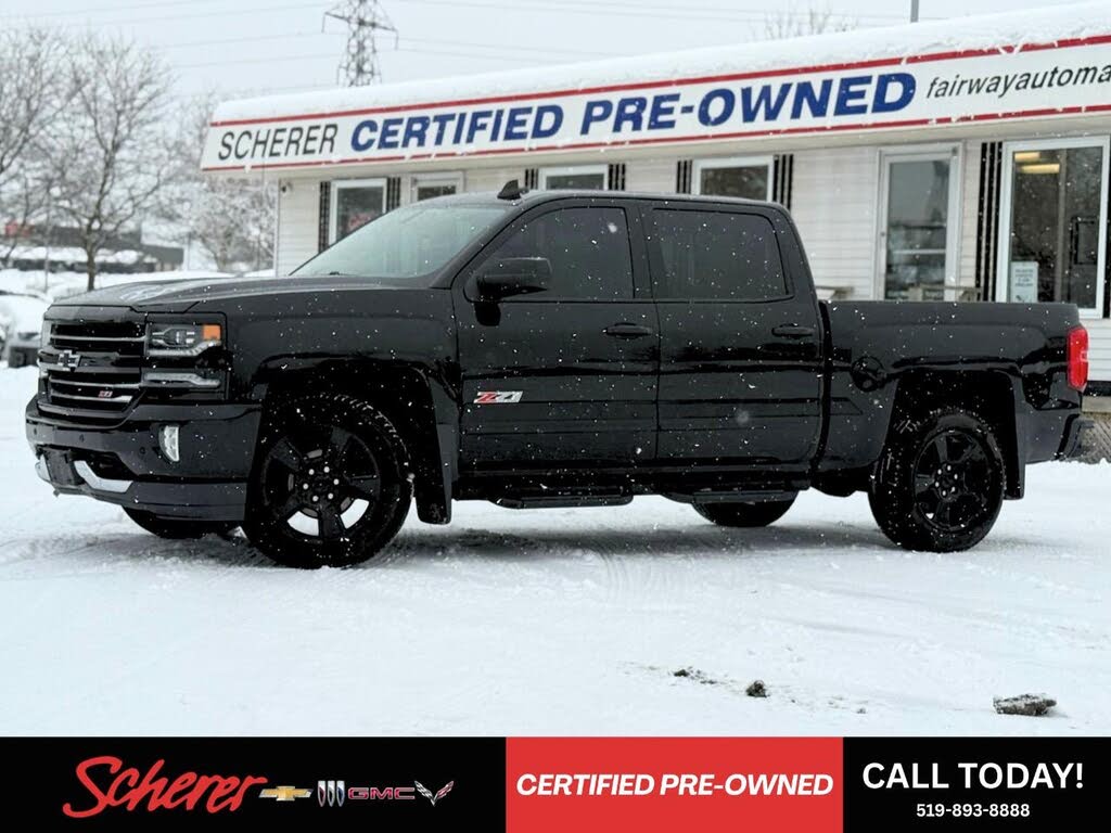 2017 Chevrolet Silverado 1500 LTZ Crew Cab 4WD