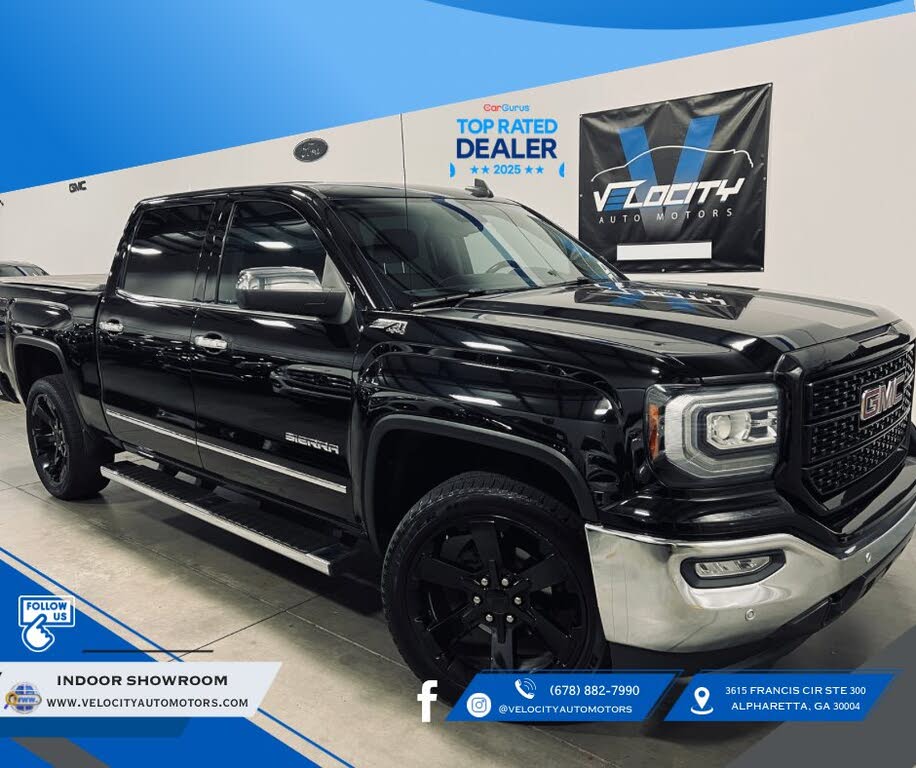 2018 GMC Sierra 1500 SLT Crew Cab 4WD
