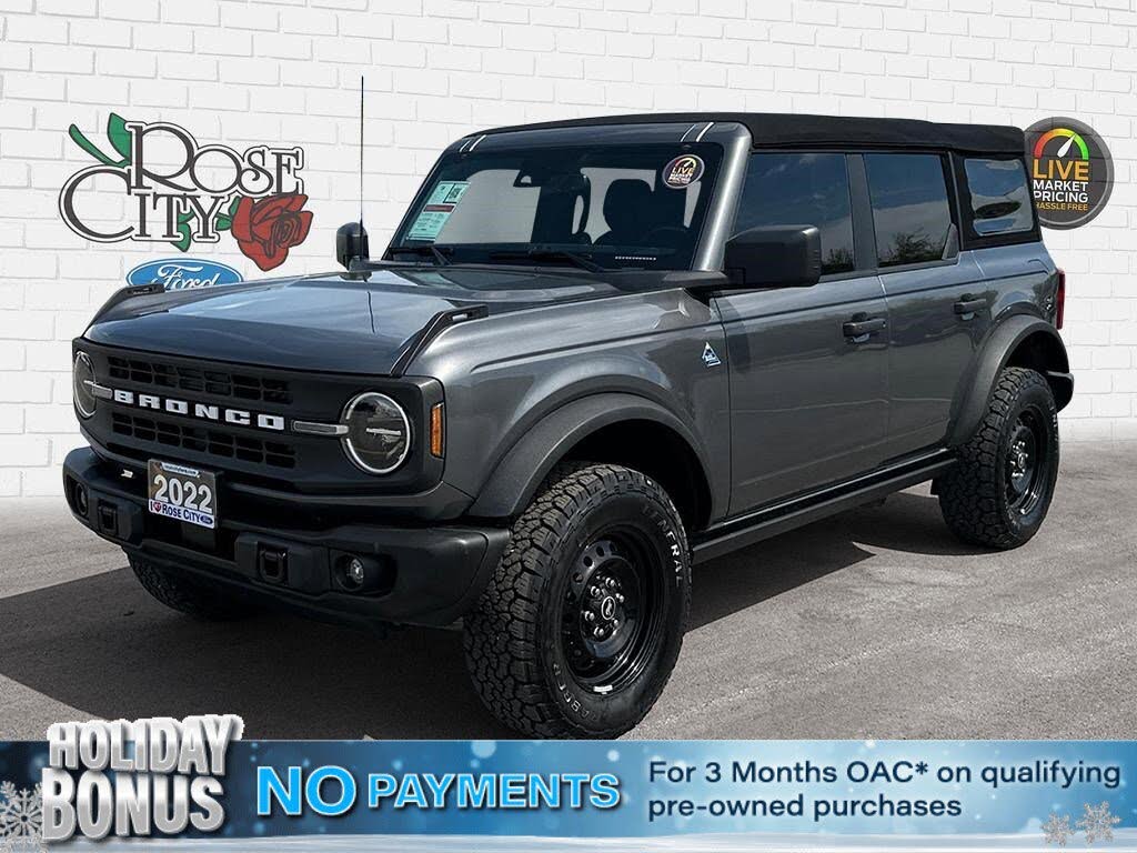 2022 Ford Bronco Black Diamond Advanced 4-Door 4WD