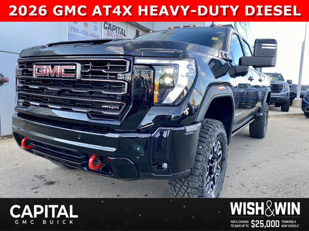 GMC Sierra 2500HD AT4X Crew Cab 4WD 2026