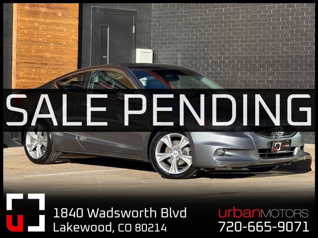 2012 Honda Accord Coupe EX-L V6