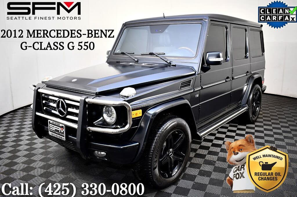 2012 Mercedes-Benz G-Class G 550 4MATIC