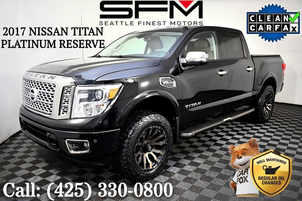 2017 Nissan Titan Platinum Reserve Crew Cab 4WD