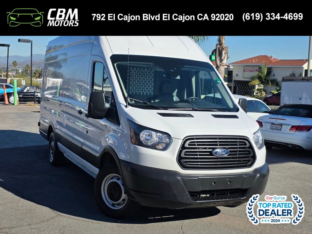 2019 Ford Transit Cargo 350 Extended High Roof LWB RWD with Sliding Passenger-Side Door